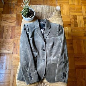 J. Crew Velvet Schoolboy Blazer